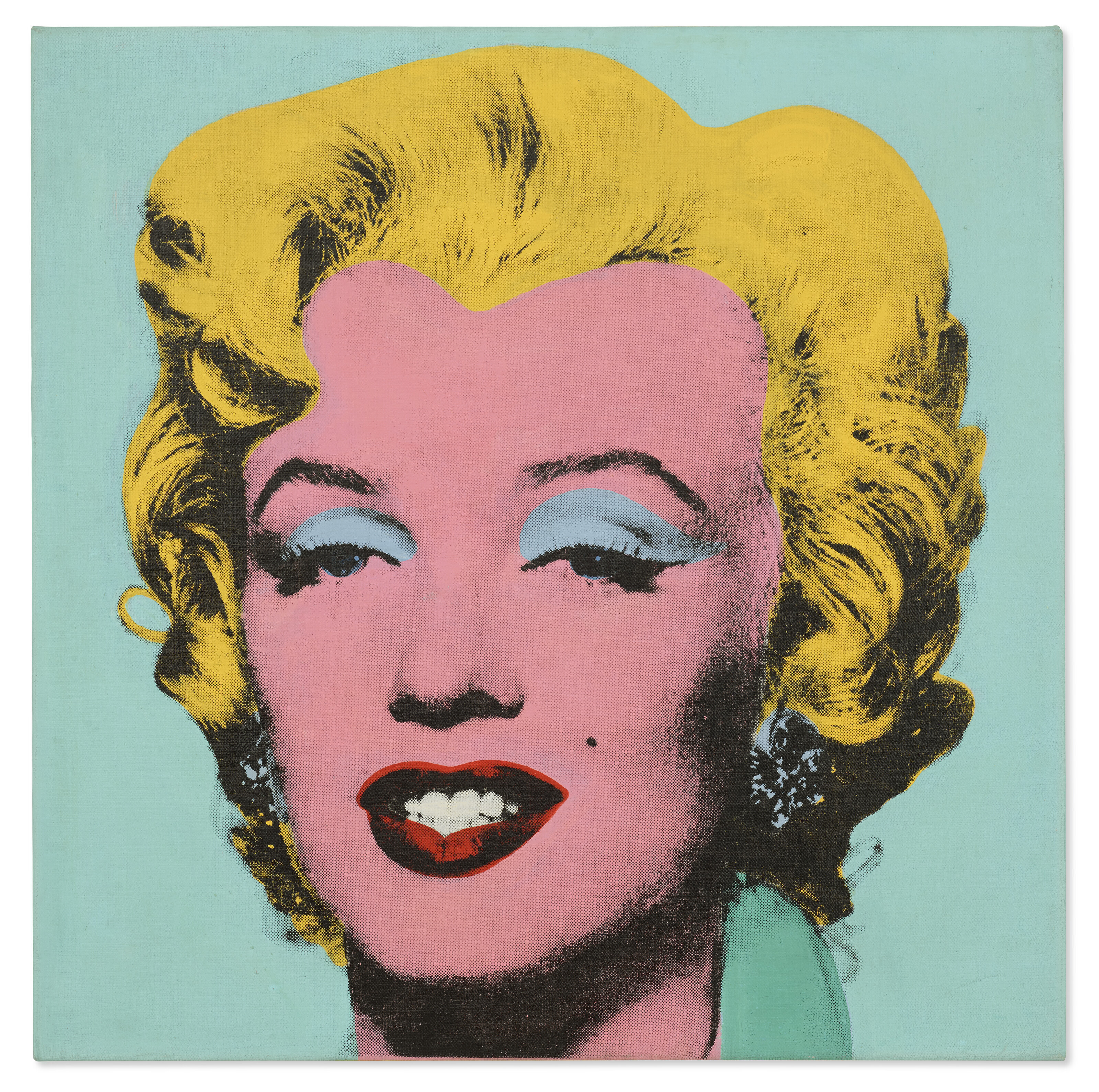Andy Warhol Shot Sage Blue Marilyn