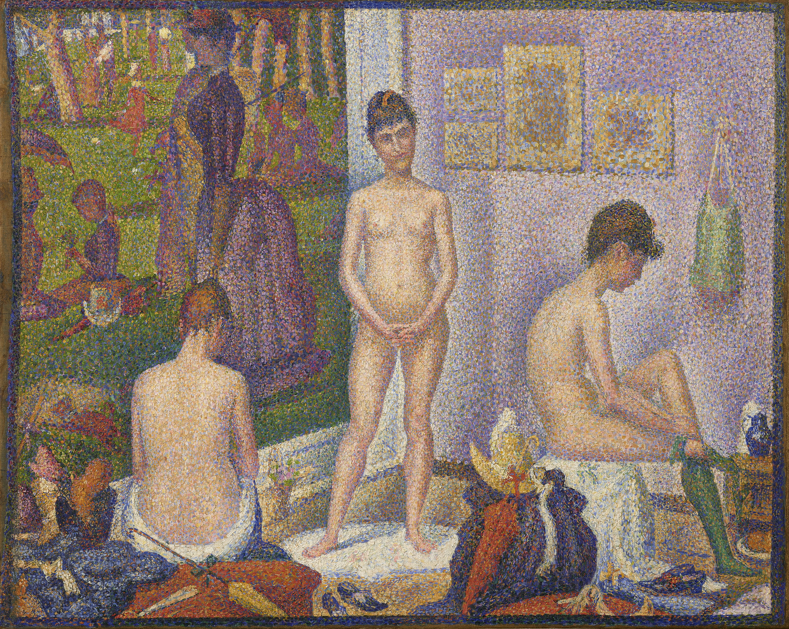 Georges Seurat Les Poseuses, Ensemble (Pe