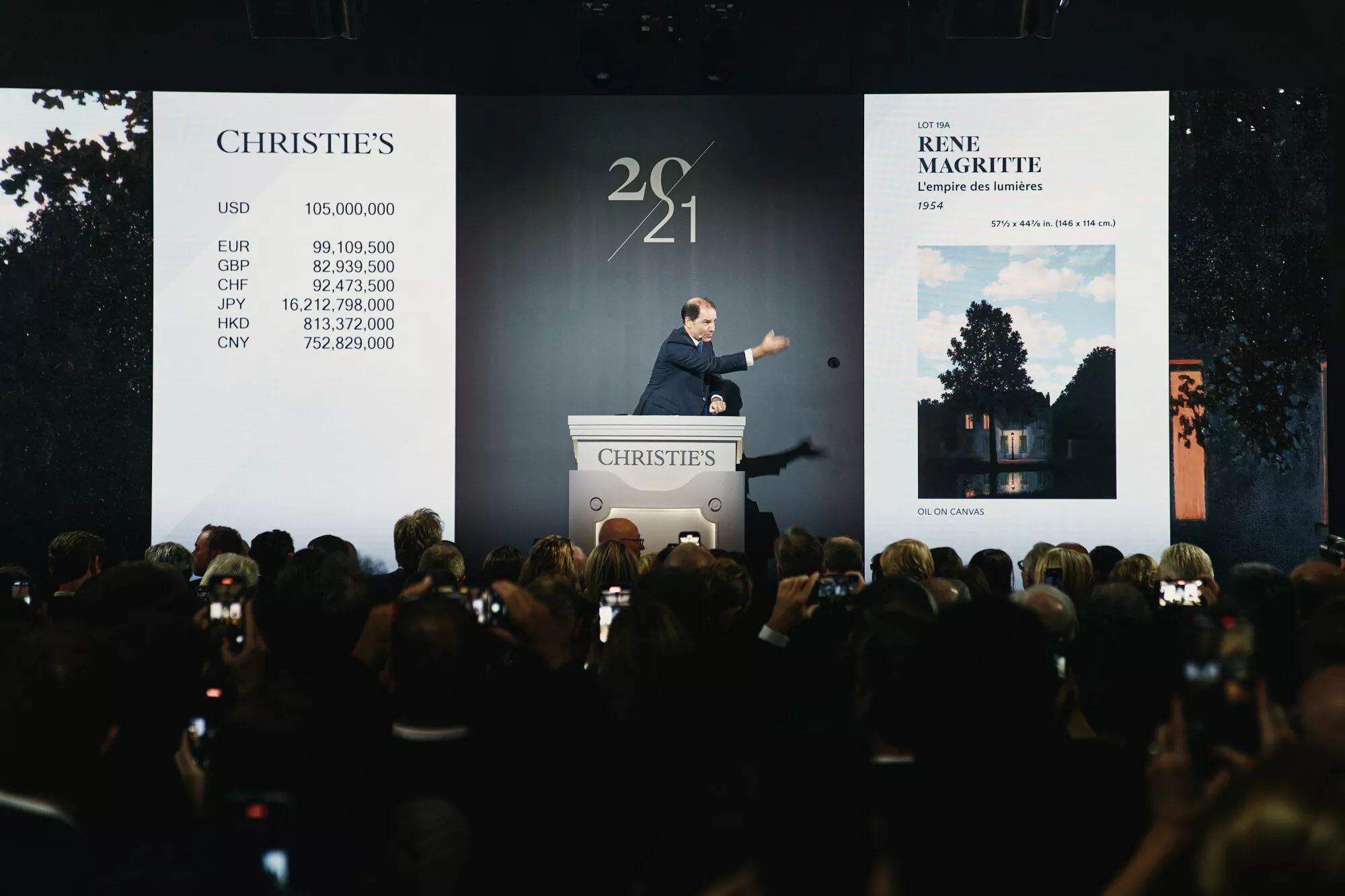 Christie's Reports $5.7 Billion in Global Sales for 2024