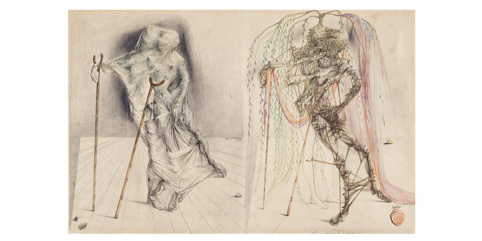 Rare Dalí Drawing Leads Bonhams Surrealist Auction In Paris