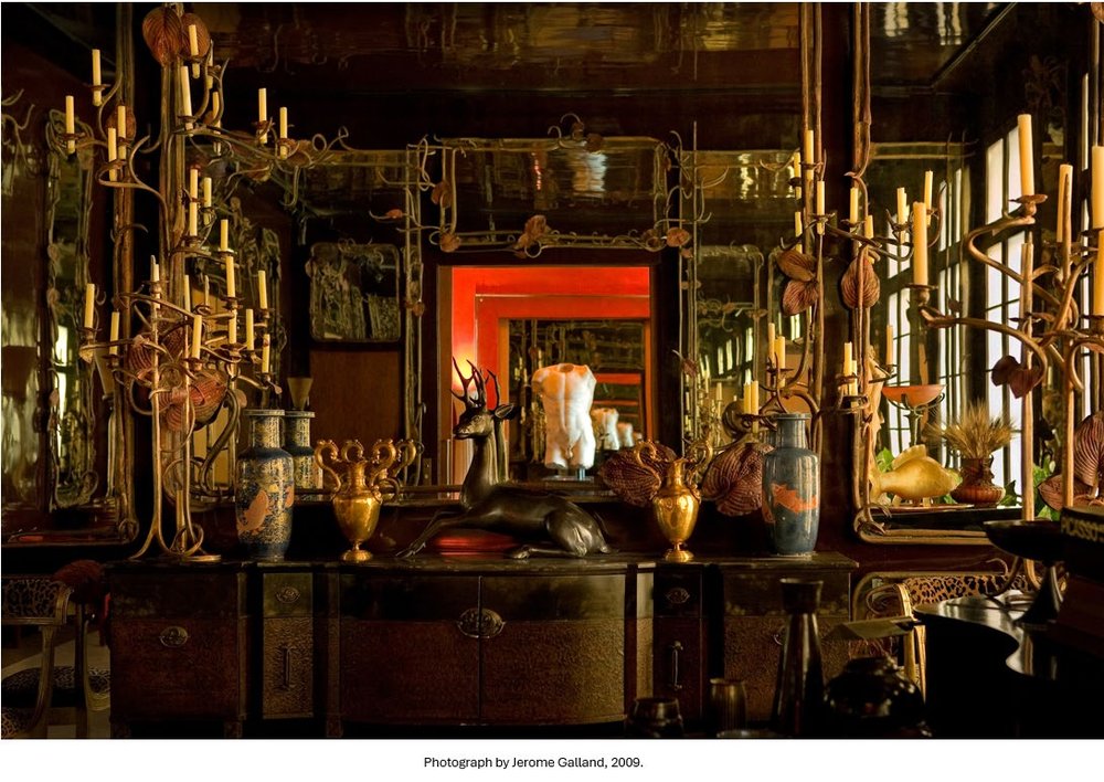 An interior from the Collection of Jean & Terry de Gunzburg (photograph by Jerome Galland, 2009)