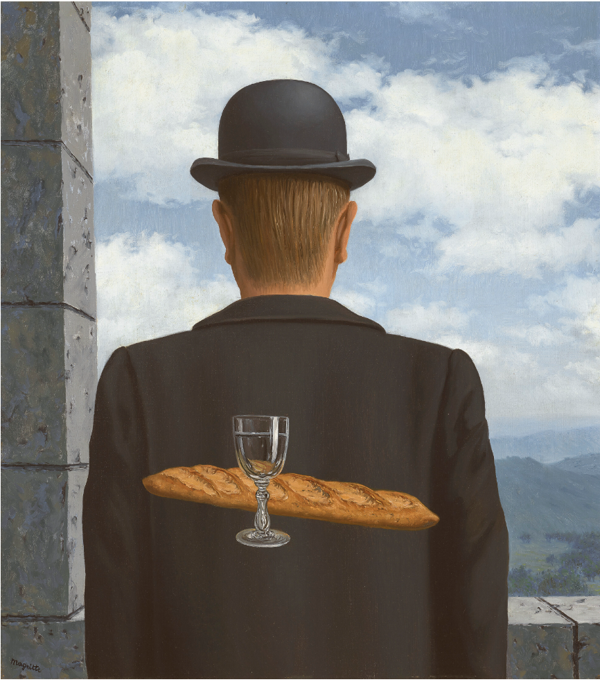 Rene Magritte's 'L'Ami Intime' sold for 33m GBP in 'The Art of the Surreal'