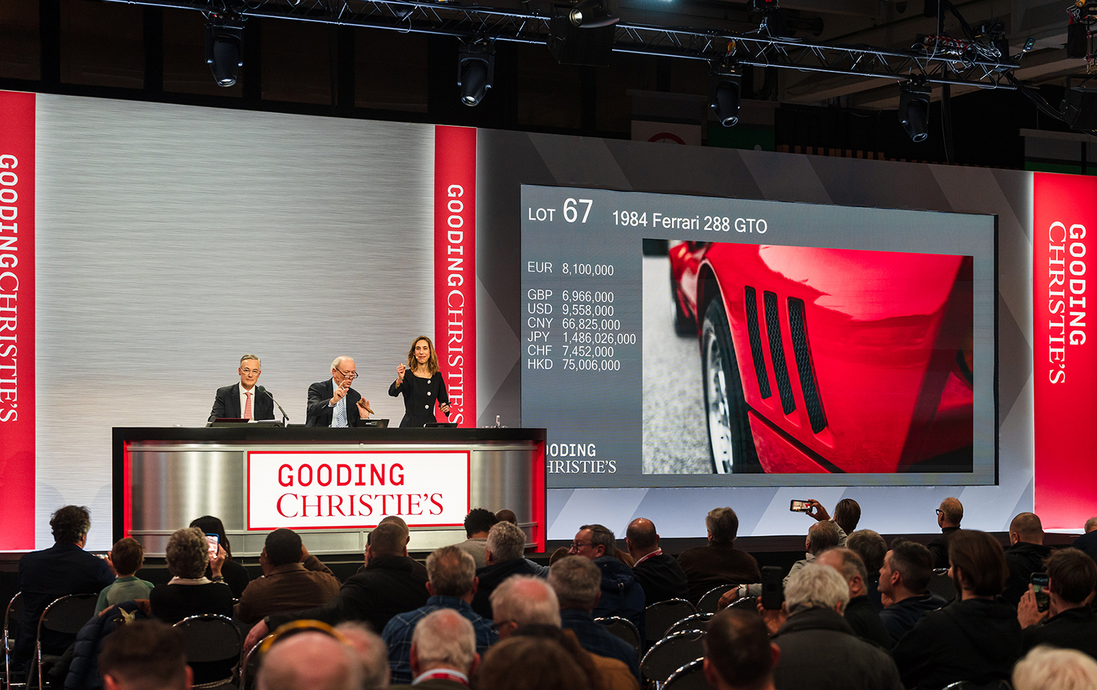 Record-Breaking Ferrari 288 GTO and FXX K Evo Surpass Expectations at Gooding Christie’s Landmark Paris Sale
