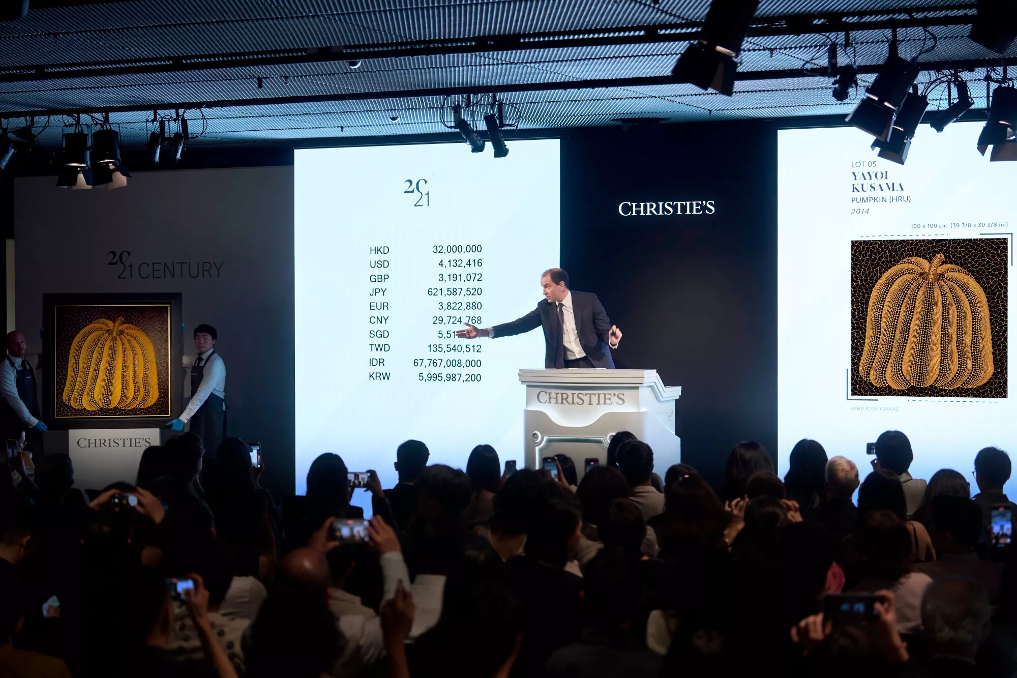 20th/21st Century Asia Spring Sales Running Total: HK$842M / US$109M - Spring Sales Continue in Shanghai on 3 April