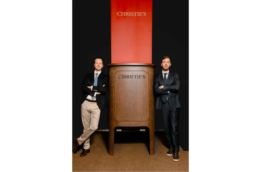 Christie's rostrum re-designed by Sir Jony Ive and Love From