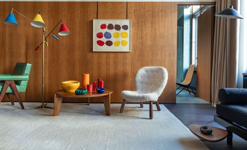 Postwar French design from the collection, with works by Jean Prouvé and Charlotte Perriand.