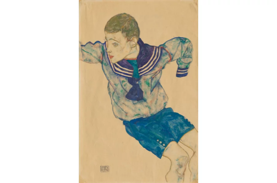 Seminal Egon Schiele offered in the 20th/21st Century: London Evening Sale