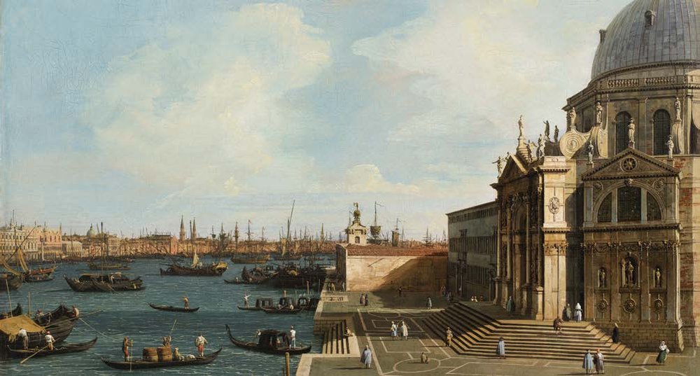 Canaletto, Venice, a View of the Grand Canal Looking East with Santa Maria della Salute, circa 1740 (est. $6 million to 8 million)