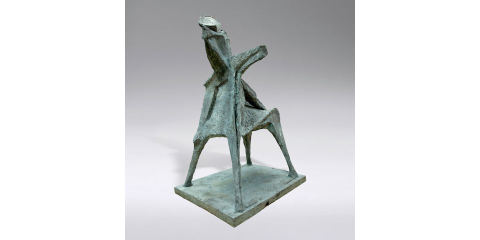 A Monumental Bronze by Marino Marini from the Shell Collection sold at Bonhams for €1,197,900