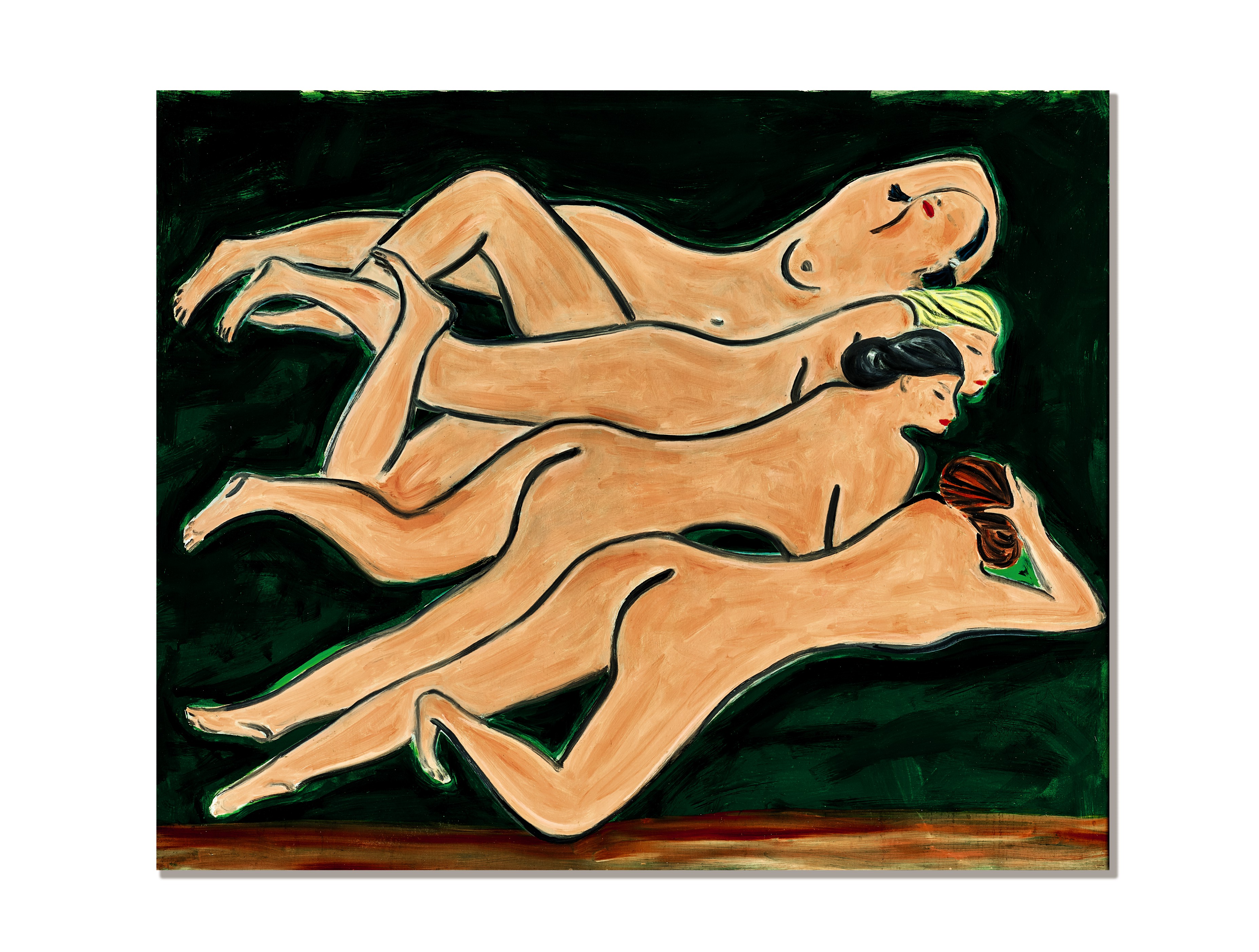 Extremely Rare Female Nude Group Painting By Sanyu 'Quatre Nus' To Lead Sotheby's Hong Kong…Modern Art Sale in Spring 2020