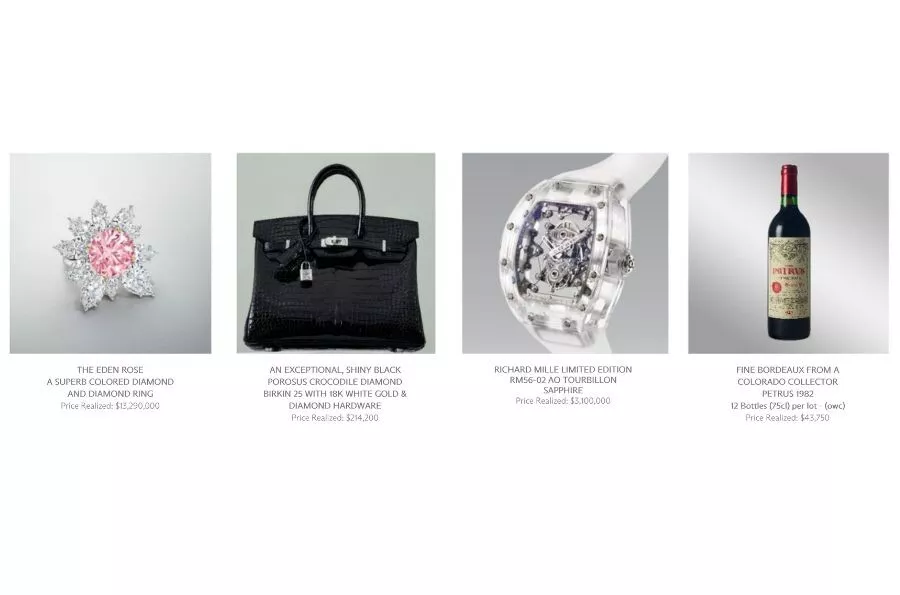 Christie's New York Spring Luxury Sales Achieve $70.3 million