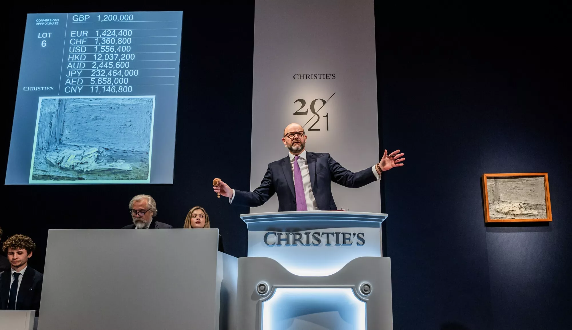 Christie’s Modern British and Irish Art Evening Sale achieves £11,312,620