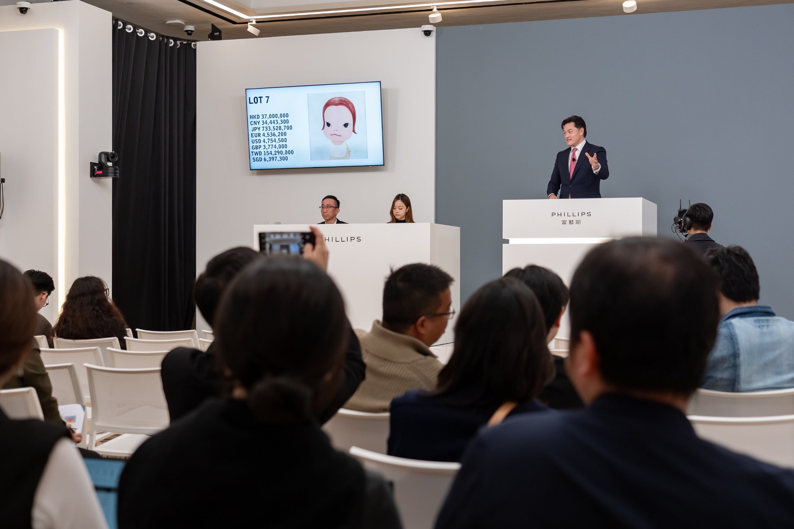Phillips’ Modern & Contemporary Art Evening Sale In Hong Kong Realises HK$171 Million/ US$22 Million