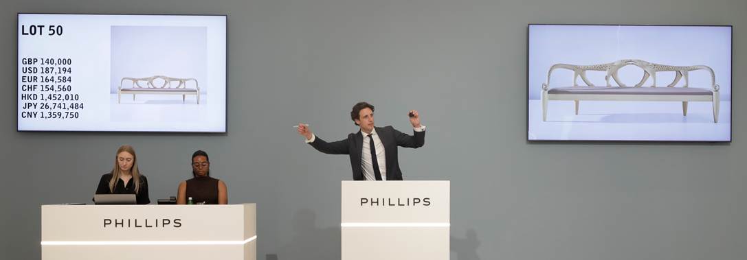 Phillips’ London Design Sale Realises £3.5 Million, Led By Judy Kensley McKie’s 'Leopard Couch'