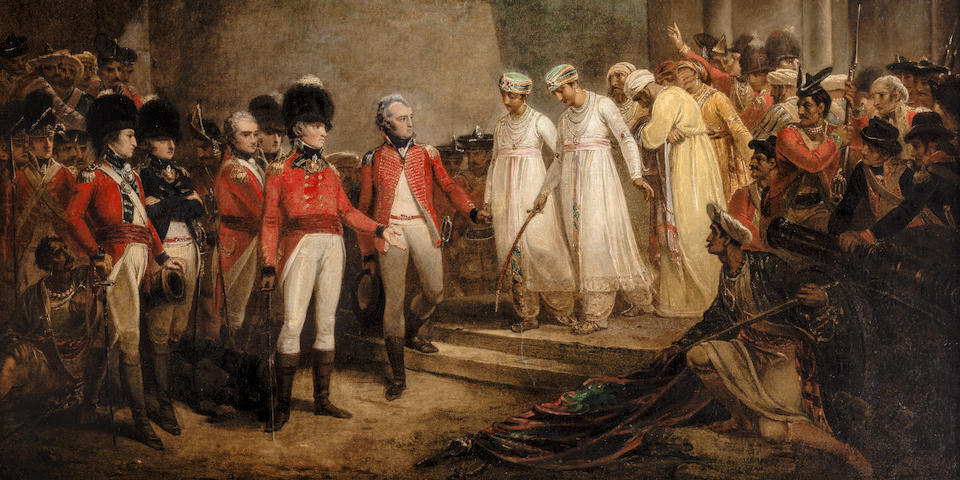 End Of Tipu Sultan's Reign Depicted By Henry Singleton Achieves £2.1 Million At Bonhams