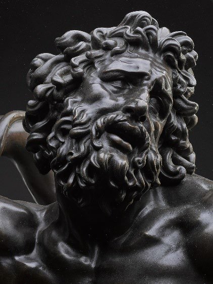 Detail of Laoco&ouml;n, the Trojan priest, at the centre of the group