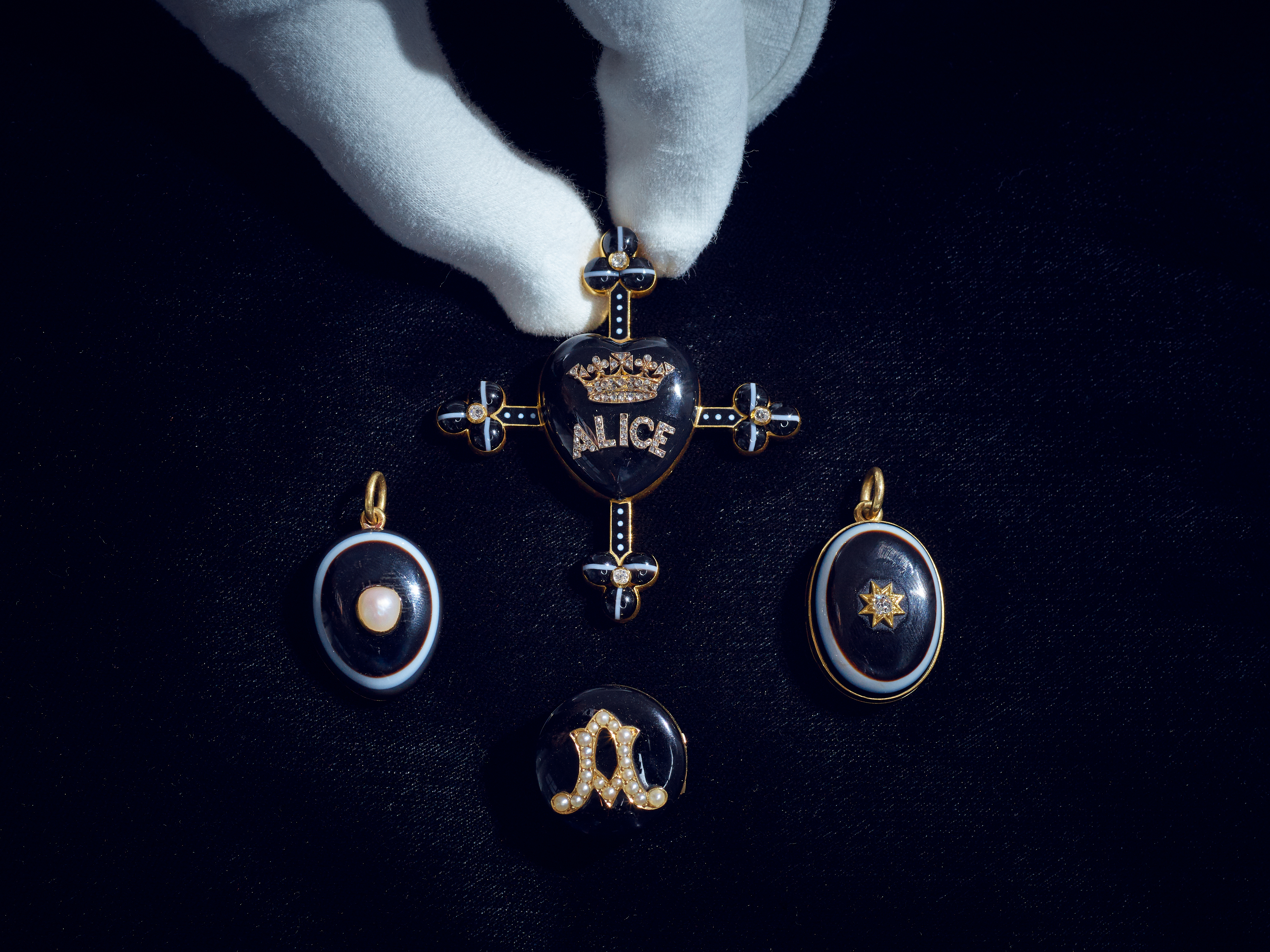 Queen Victoria's Mourning Jewels & Lady Mountbatten's Jewellery Collection