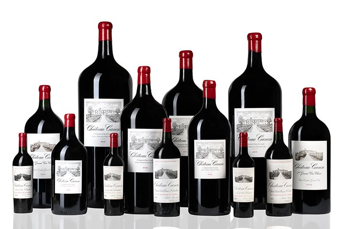 Ch&acirc;teau Canon across formats, from single bottle to large-format Melchior, a Saint-&Eacute;milion Premier Grand Cru Class&eacute;.