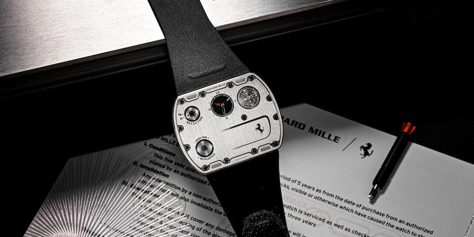 Bonhams Hong Kong Watches Achieves 90% Sell-Through | Richard Mille Ultra-Thin Watch in Collab with Ferrari Sells For HK$8M