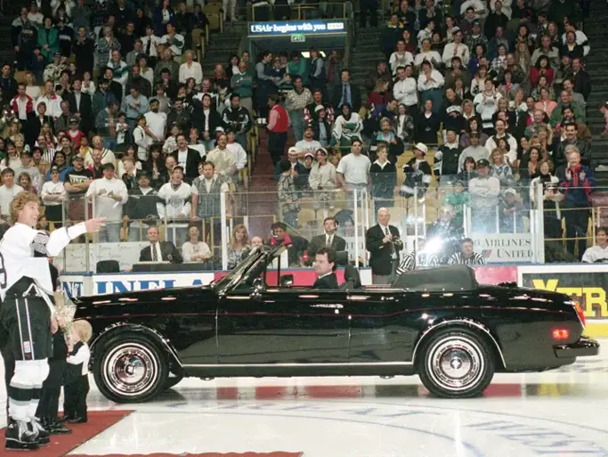 As Ovechkin Breaks Gretzky’s Record, the Rolls-Royce Gifted to ‘The Great One’ Hits the Market