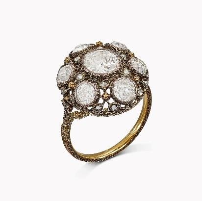 Mario Buccellati, a diamond ring, circa 1925 (est. HK$60,000 to HK$140,000).