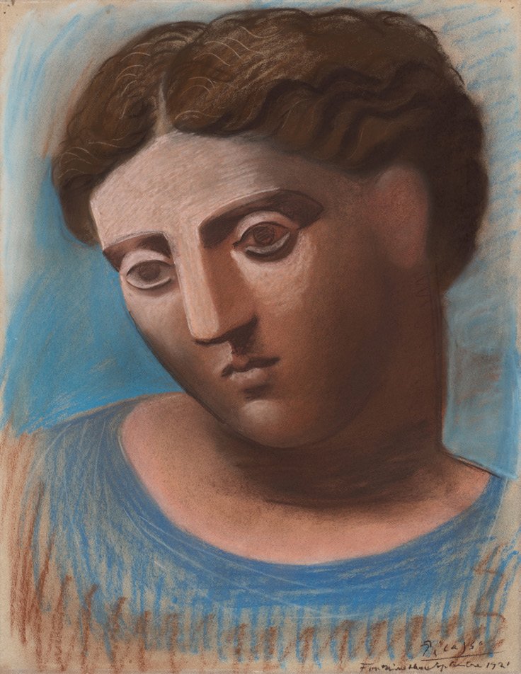 Pablo Picasso, T&ecirc;te de femme, 1921, depicting Olga Khokhlova (est. &pound;2 million to &pound;3 million)