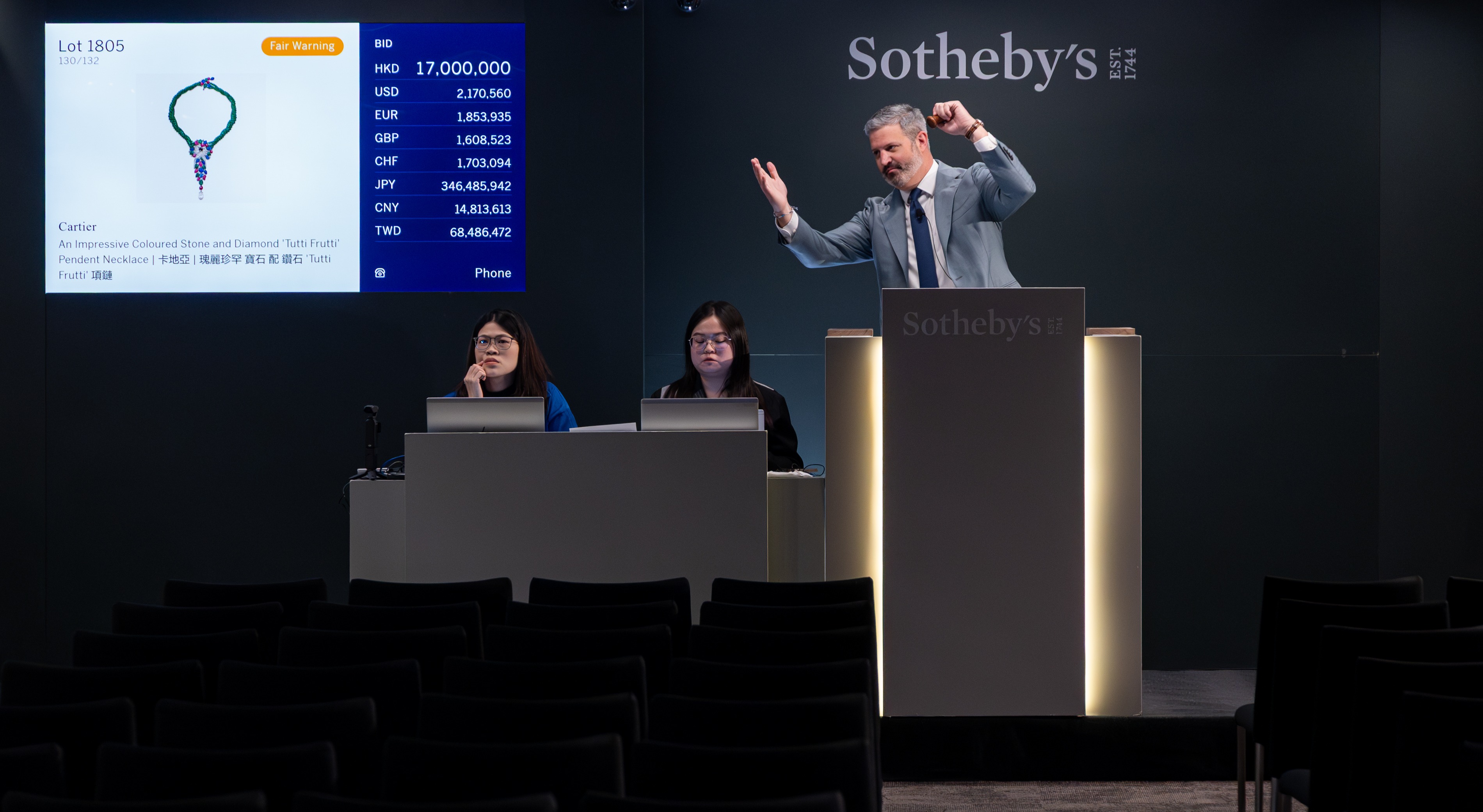 Sotheby's Hong Kong High Jewellery Sale Makes US$32.8M, 89% Sold
