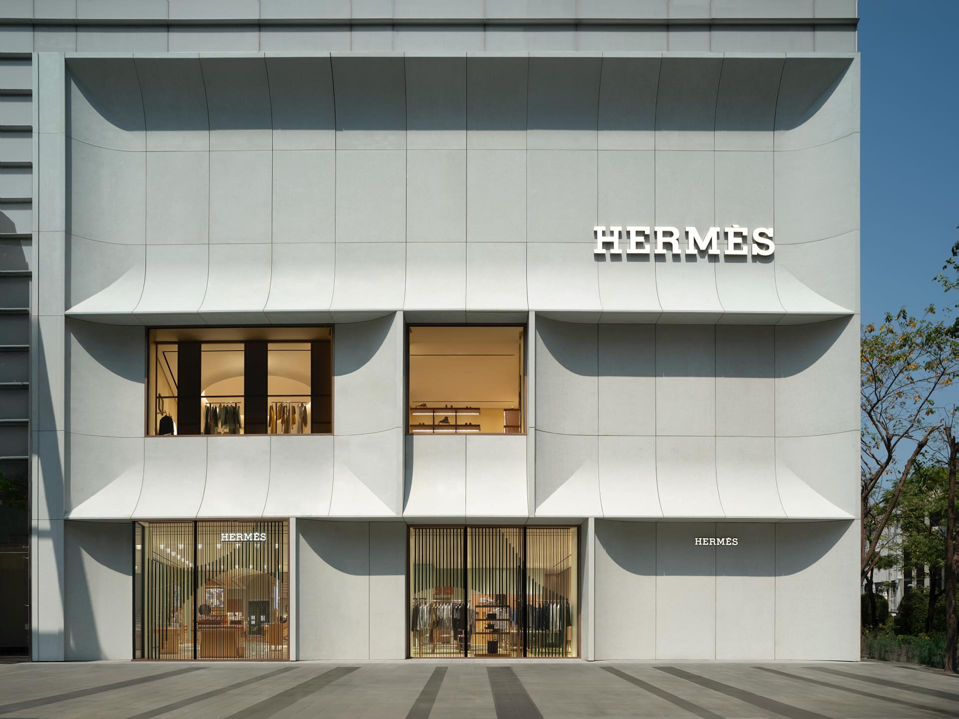 Hermès unveils its newly renovated and expanded store in Taichung, Taiwan