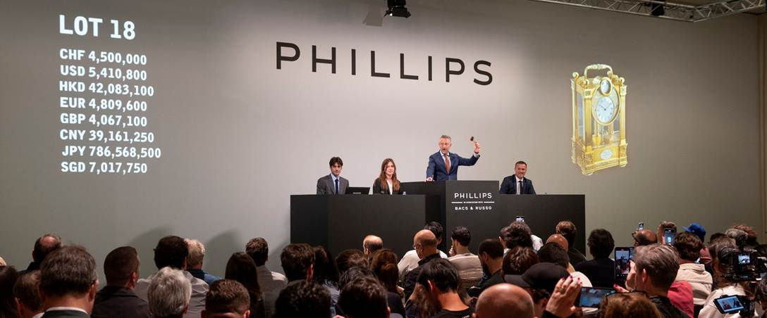 Phillips In Association With BACS & Russo Achieve CHF 43.4 / USD 52 Million For Geneva Watch Auction: XXI, Outperforming The Market
