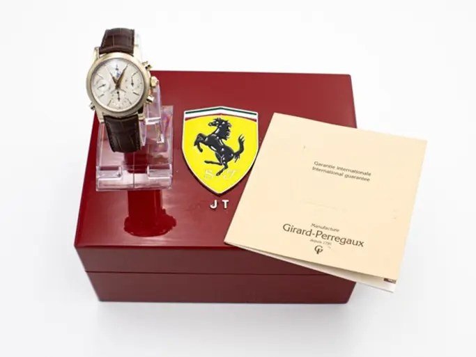 1993 Jean Todt personal Girard-Perregaux automatic chronograph watch, estimate &euro;20,000 to &euro;30,000