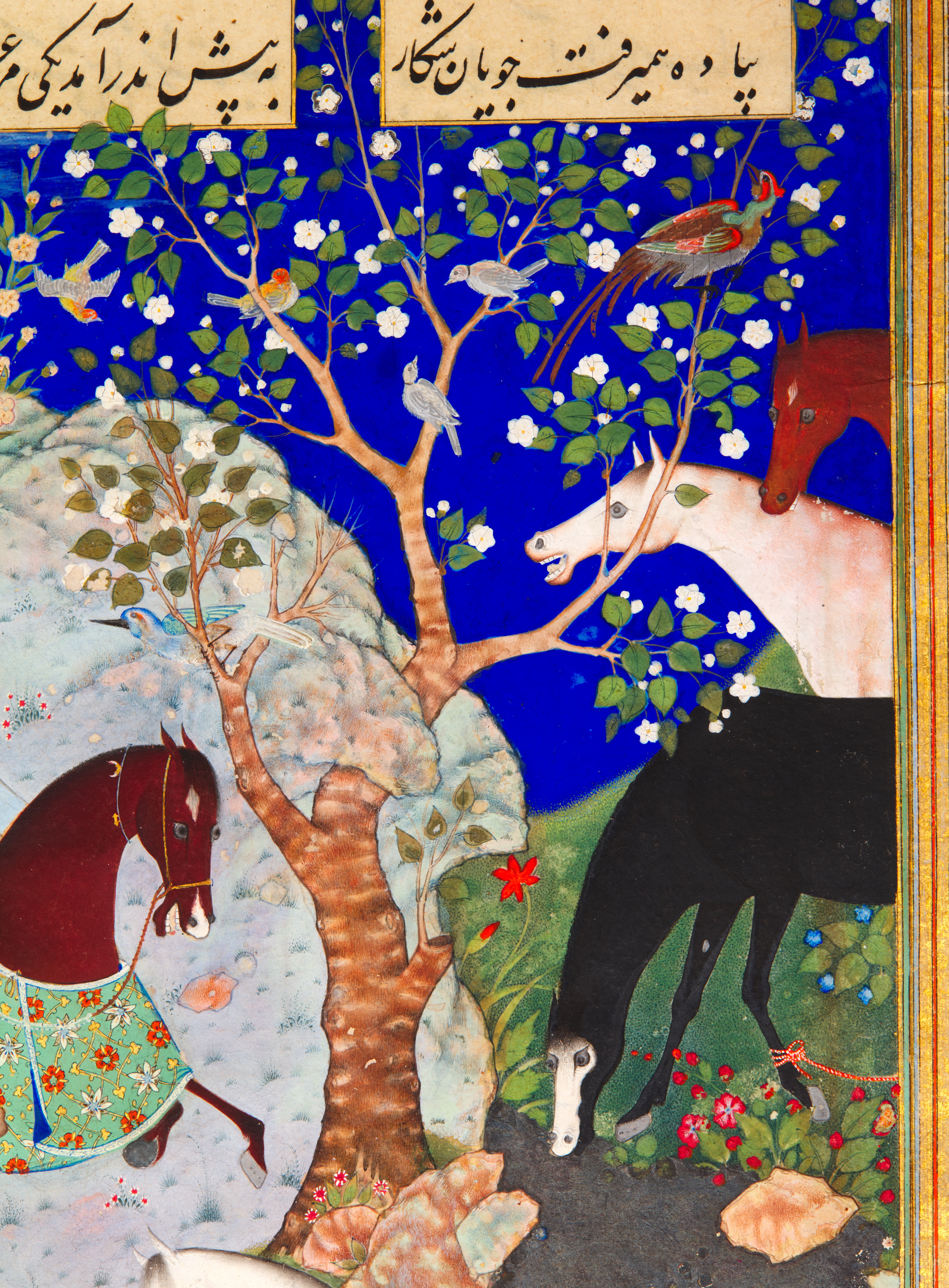 Shahnameh of Shah Tahmasp Folio at Sotheby's London, Est. £4 to 6 Million