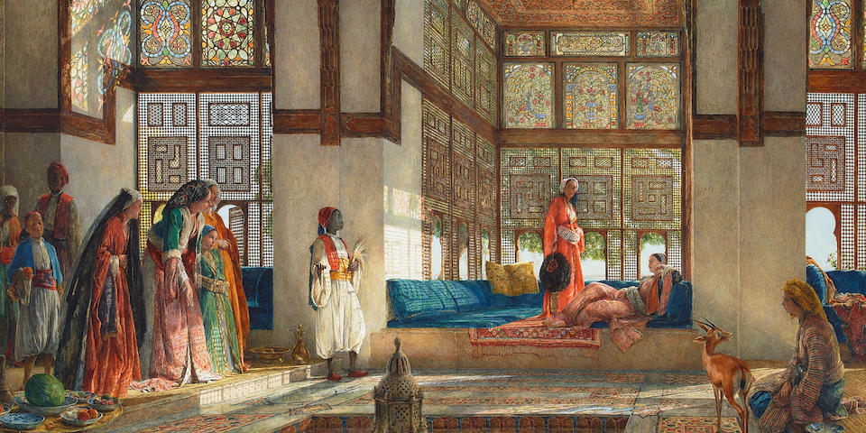 Reflecting the Light | Rediscovered Masterpiece of Orientalist Art Leads Bonhams 19th Century & Orientalist Paintings Sale in London