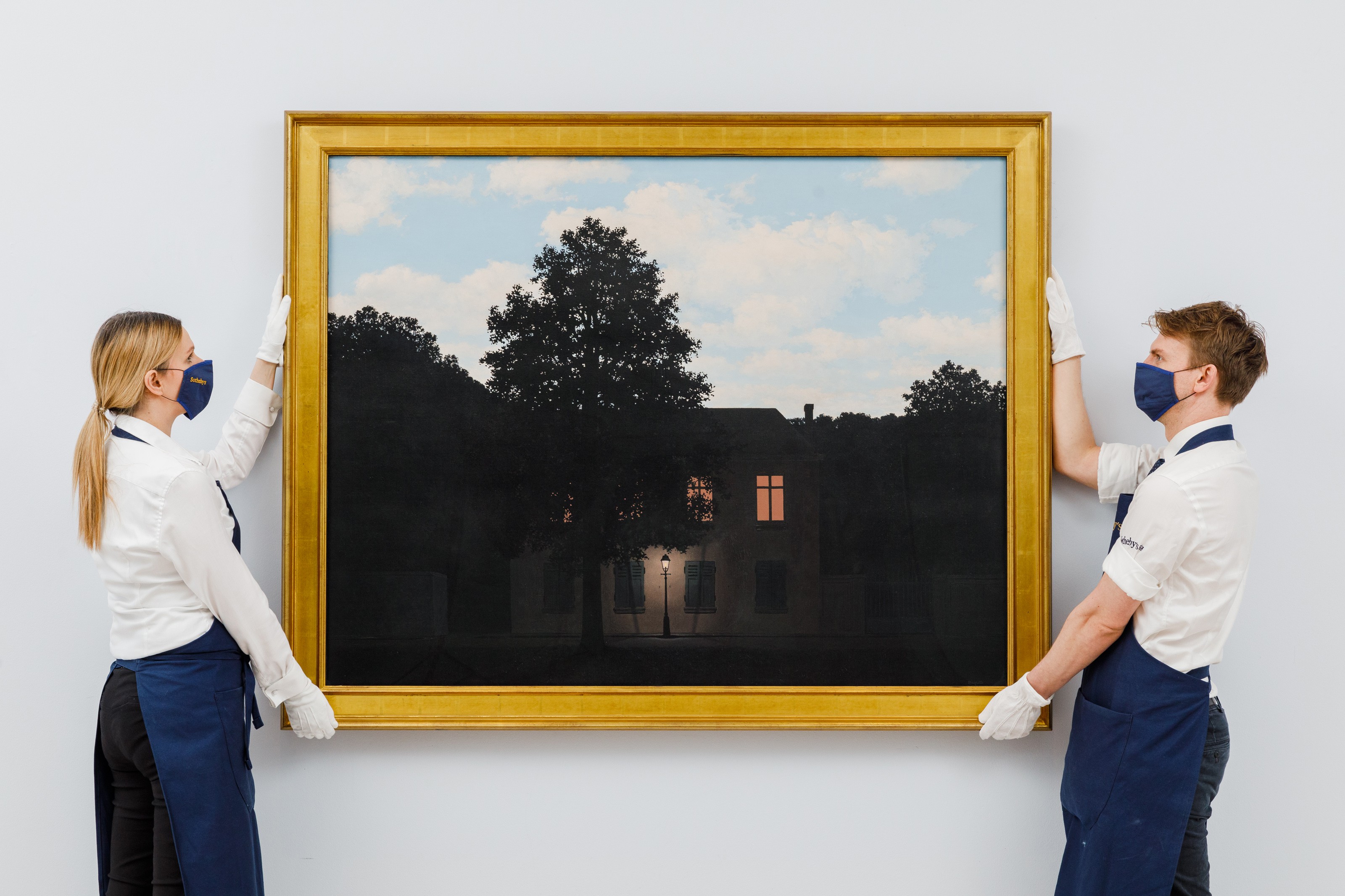 René Magritte’s L’Empire des Lumières to Make Auction Debut
