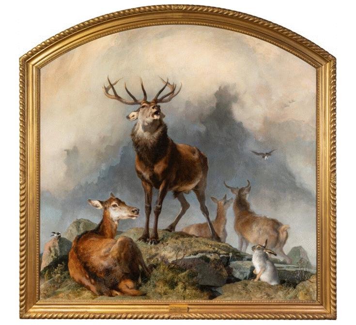 Sir Edwin Landseer, Scene in Braemar, by 1857 (est. &pound;3 million to &pound;4 million)