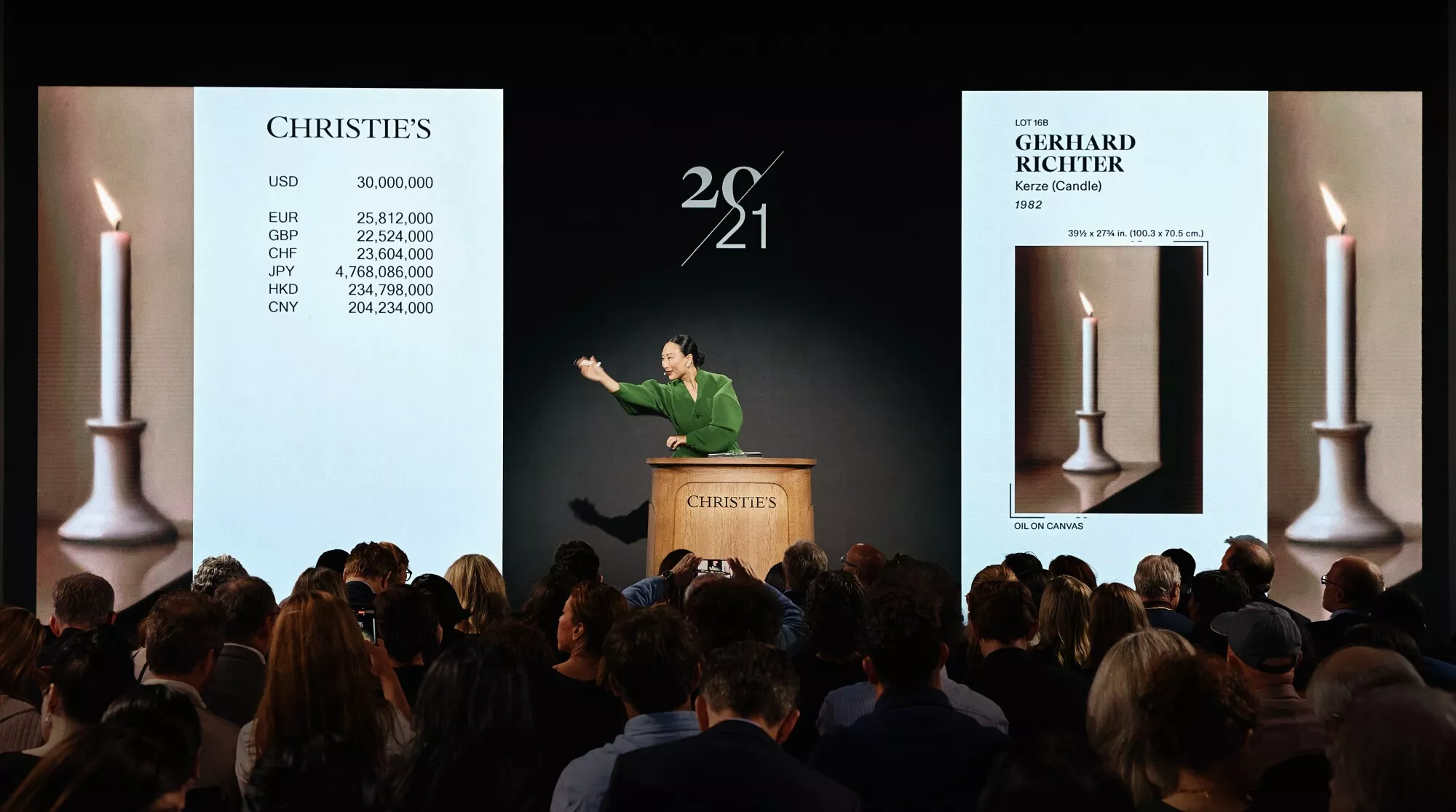 Christie’s New York Post-War and Contemporary Art Day Sale Totals $102.8 Million Highest Sale Total in Seven Years
