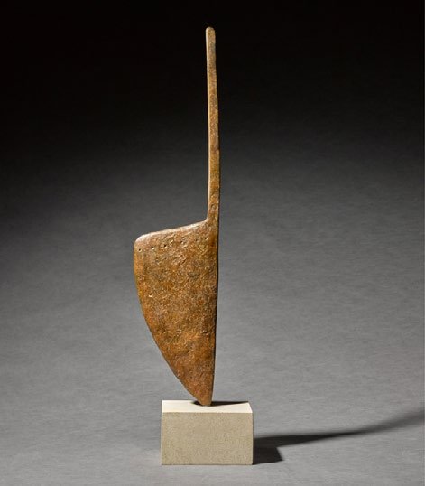 William Turnbull, Blade Venus I, 1989. Bronze, estimate &pound;60,000 to 80,000.