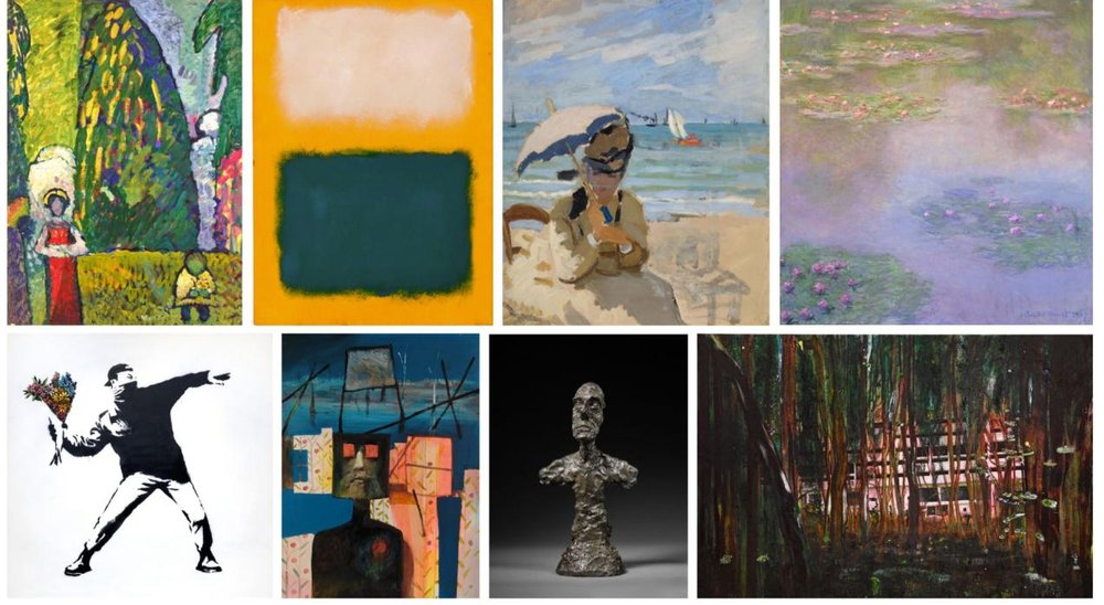 Further highlights of the June Modern and Contemporary sales, including works by Monet, Rothko and Banksy