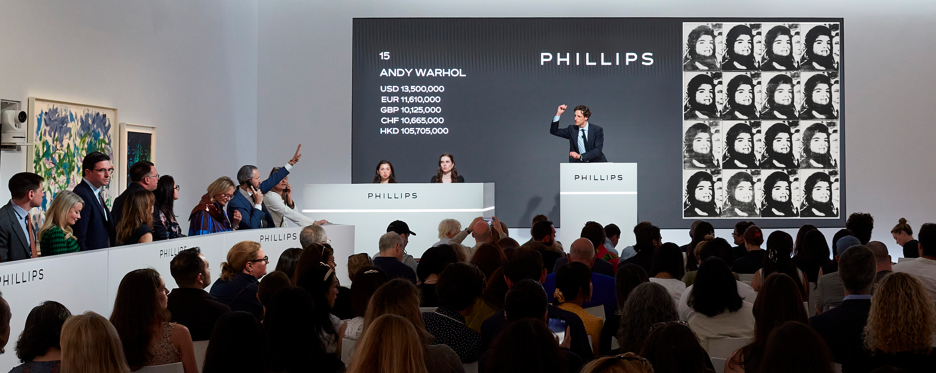 Phillips’ “White Glove” May Evening Sale of Modern & Contemporary Art More Than Doubles Auction Total from the Previous Year