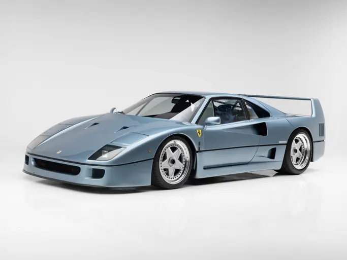 Ferrari F40, Two Ways: Recently Discovered Single-Owner and Reimagined ‘Blue Chip F40’ to Auction in Monterey