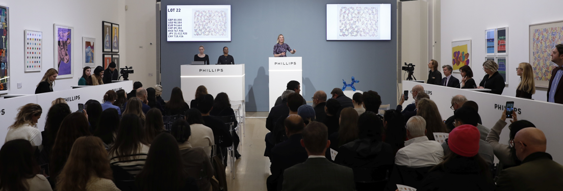 Phillips’ Evening & Day Editions Auction Achieves £2.6 Million