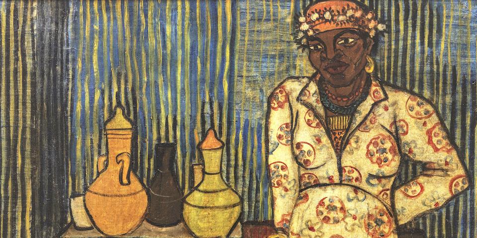 Female Egyptian Artists Break Records at Bonhams in London