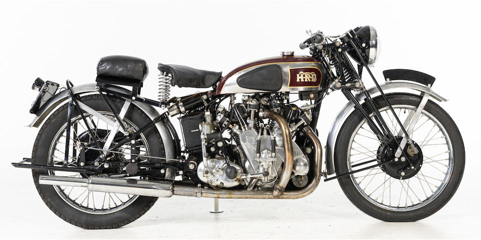 Bonhams' Spring Stafford Sale Unveils Exceptional Historic Motorcycles Including a Rare 1937 Vincent-HRD Rapide and Racing Icons in 2 Day Sale