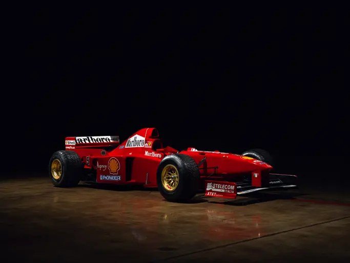 1997 Ferrari F310 B, chassis 179, driven by Michael Schumacher at the 1997 Belgian Grand Prix
