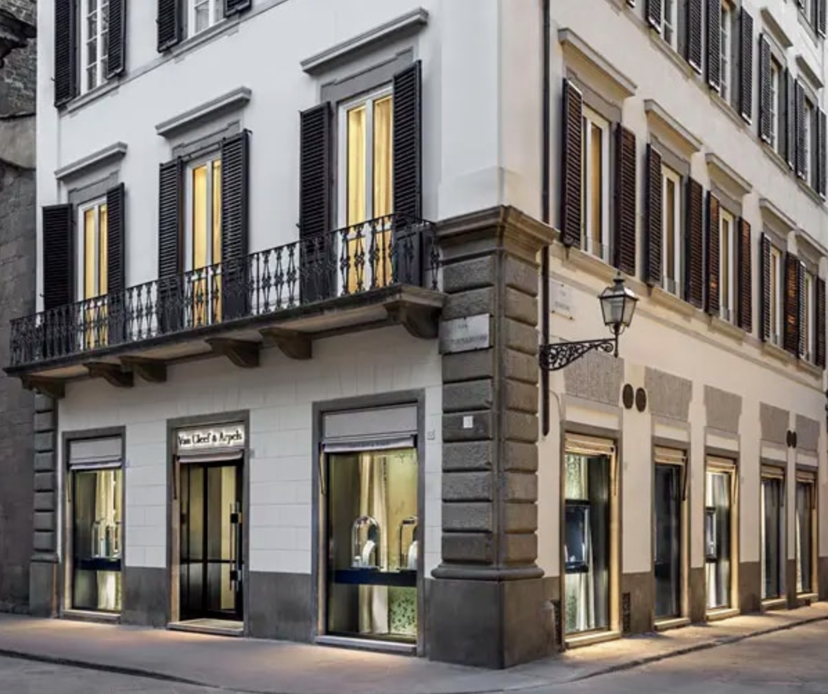 Van Cleef & Arpels unveils its first boutique in Florence, Italy