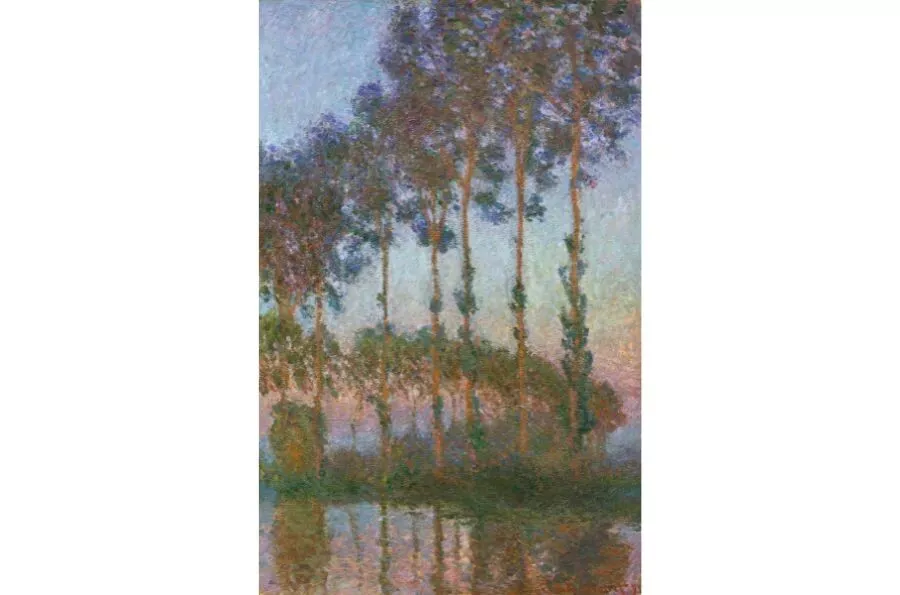 Claude Monet’s Peupliers au bord de l’Epte, crépuscule Highlights Christie’s 20th Century Evening Sale