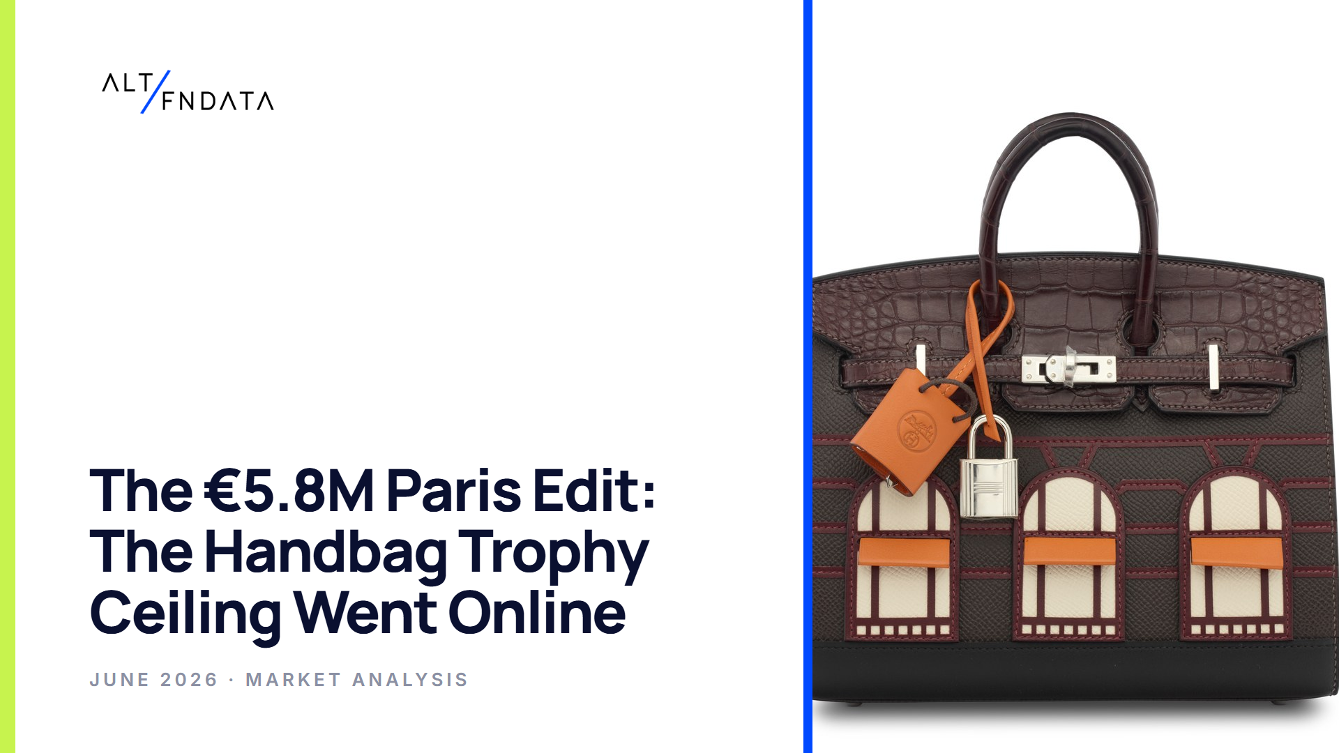 The €5.8M Paris Edit: The Handbag Trophy Ceiling Went Online