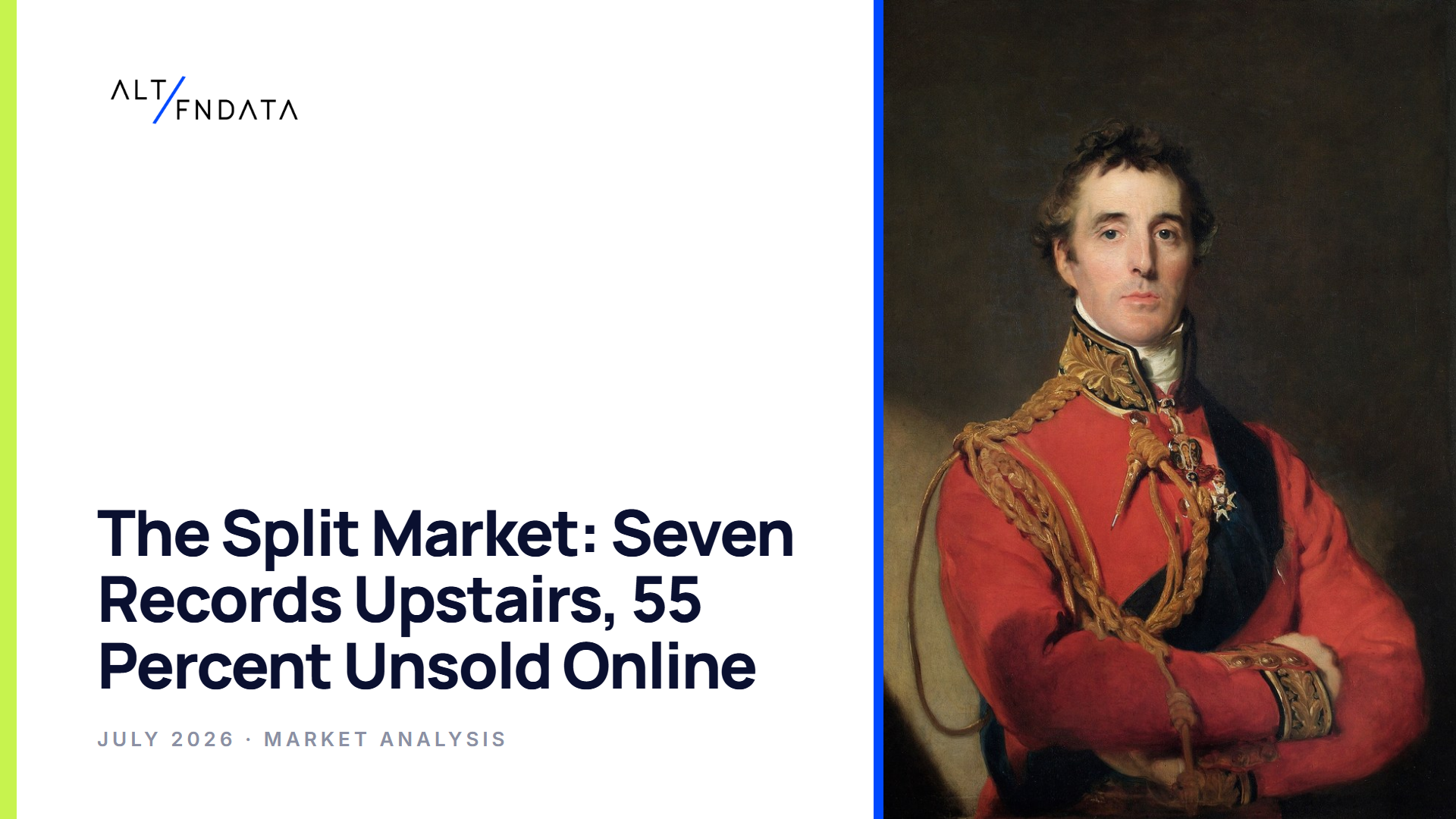 The Split Market: Seven Records Upstairs, 55 Percent Unsold Online